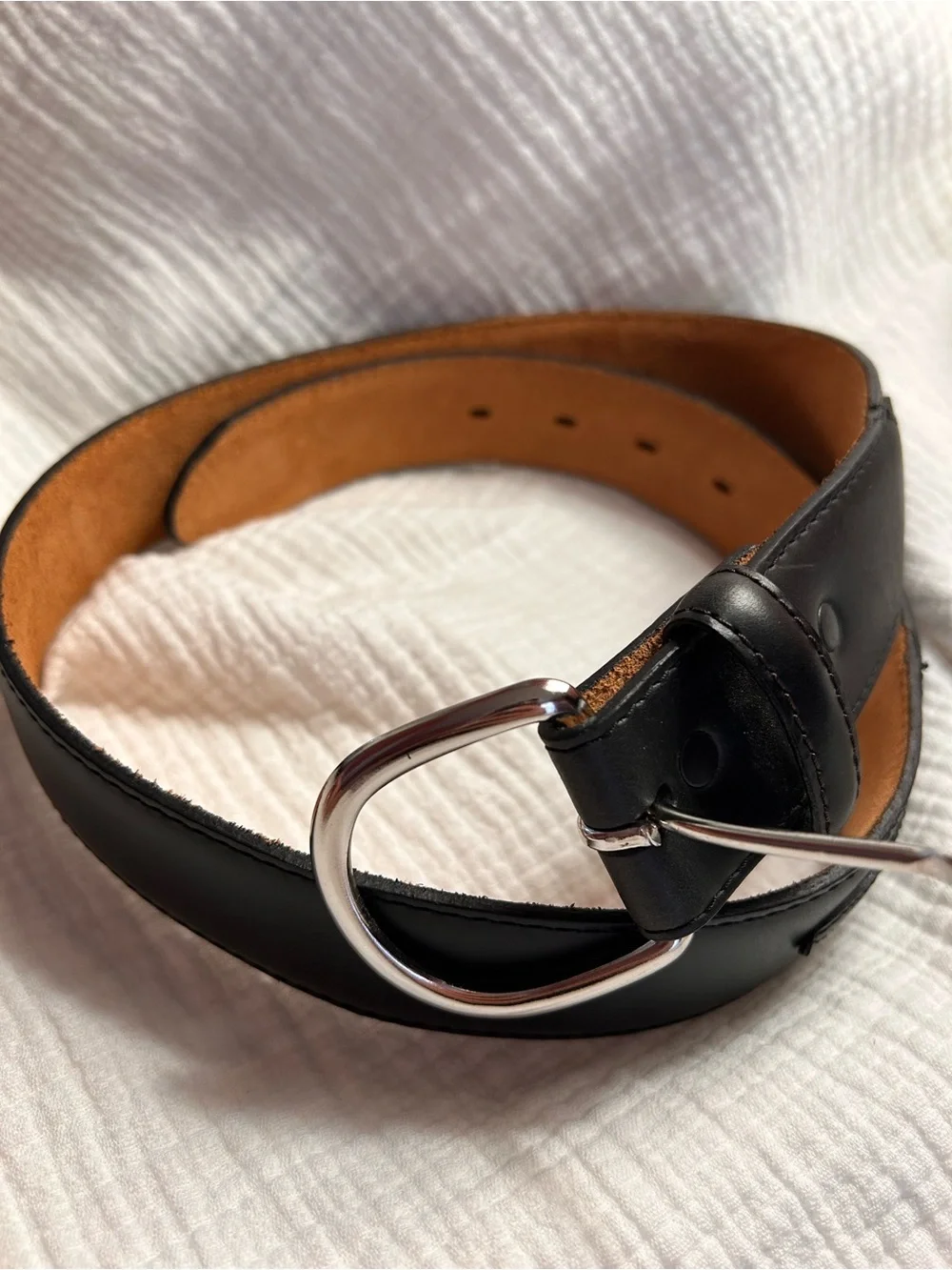 Men’s Silver Creek leather belt